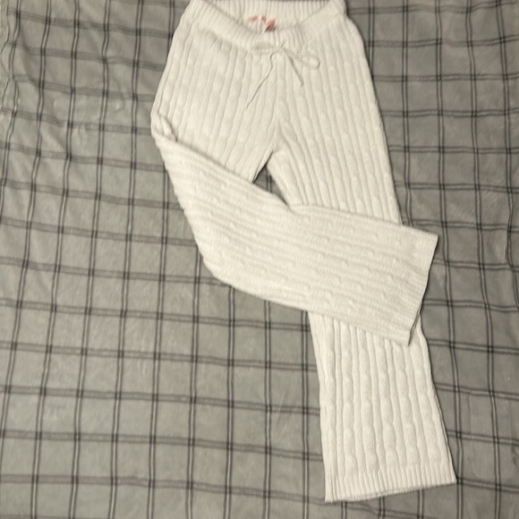 Aesthetic white pyjama pants - Picture 4 of 7